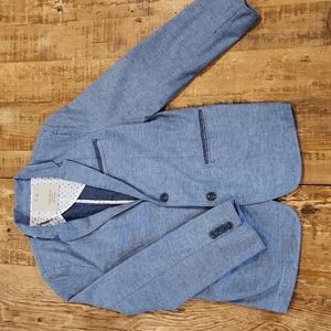 Zara boys 2 button blazer jacket size 8